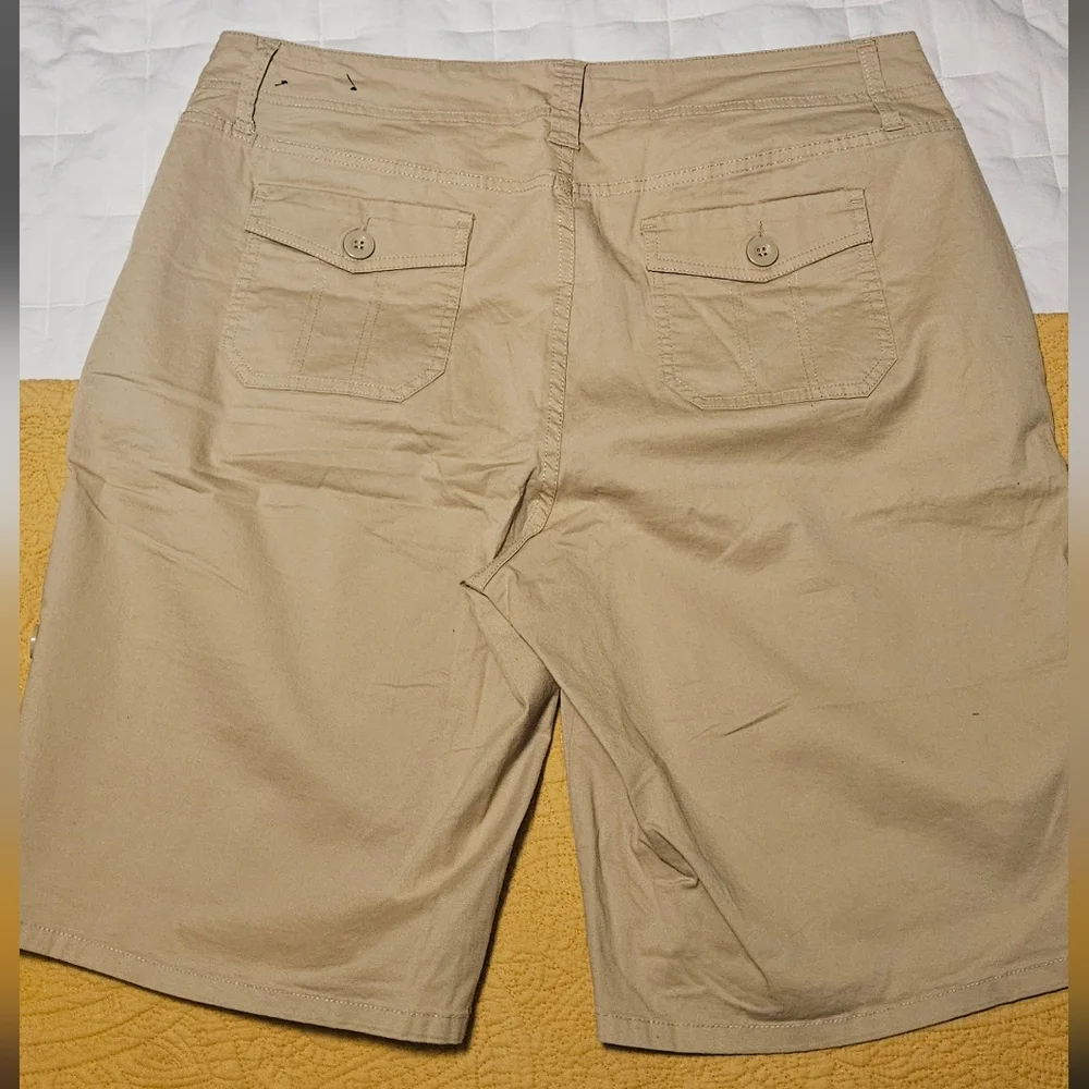 Lane‎ Bryant Women's Tan Shorts: Size 18